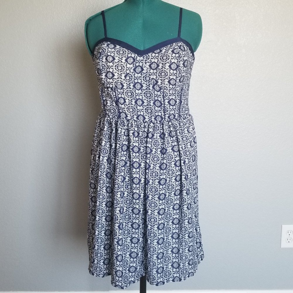 Xhilaration Navy Sundress